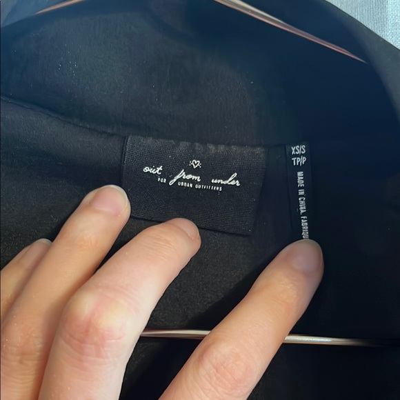 Floral Velvet Open Blazer Kimono - Picture 3 of 4